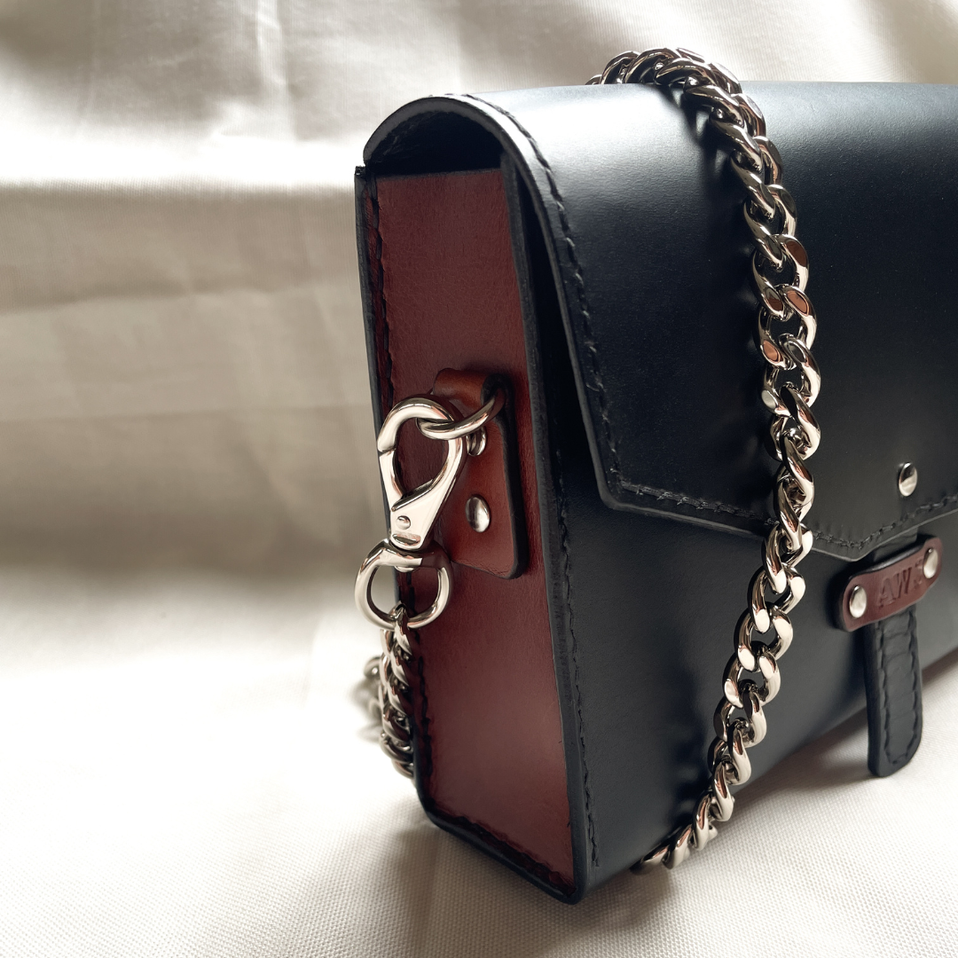 The Classy Zoe-Black with Brown